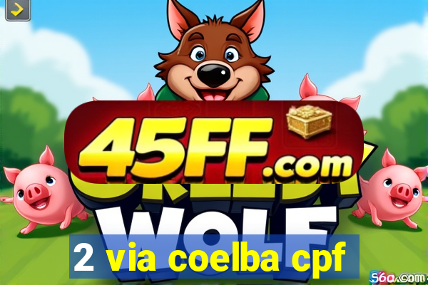 2 via coelba cpf